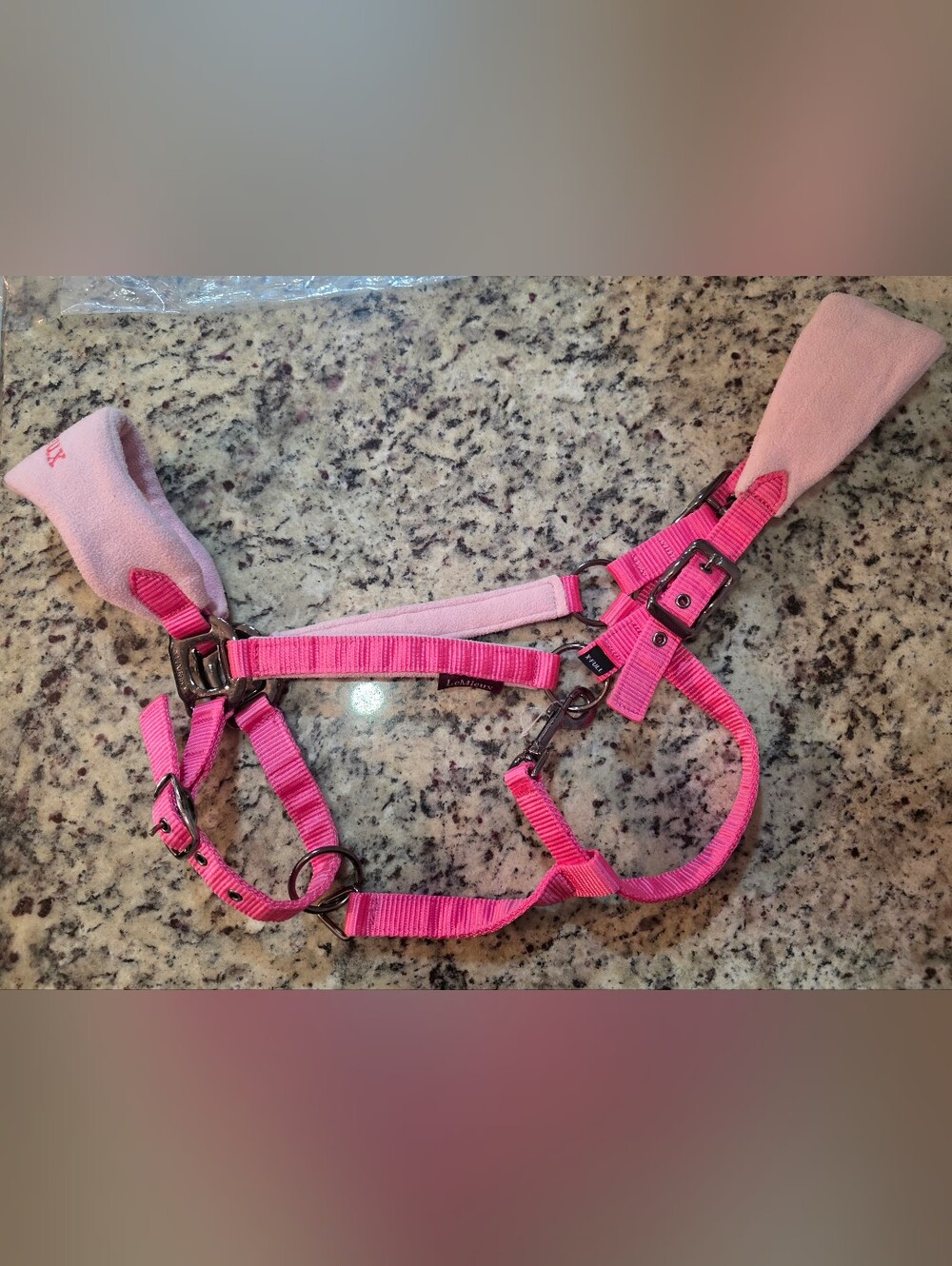 LeMieux Watermelom Pink Halter New- Xfull
